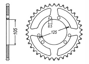 Kit MBK X-Limit 50 04-06