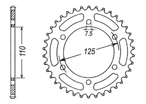 Kit CAGIVA Blues 125 88-95