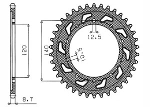 Kit TRIUMPH Tiger 1050 07-