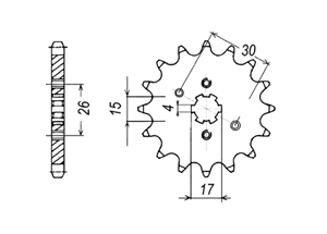 Kit HONDA TRX70 86-87