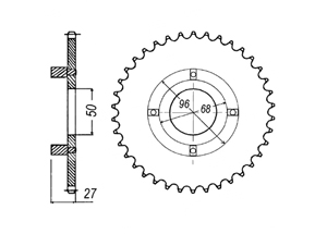 Kit HONDA TRX70 86-87