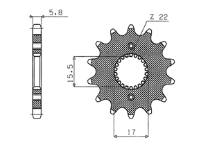 Kit HONDA XR50 00-03