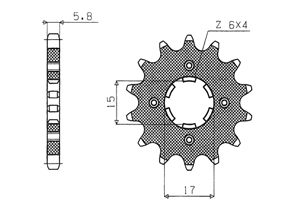 Kit HONDA CRF80/XRR80 85-