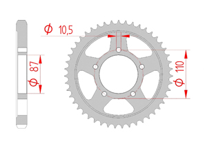 Kit chaine Acier SUZUKI RF 600 R 1993-1994 Renforcé Xs-ring