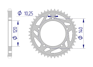 Kit chaine ALU SUZUKI GSX-R 600 2006-2010 Renforcé Xs-ring