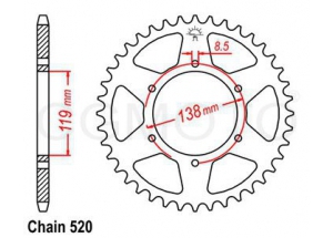 Couronne Husaberg Enduro Z48