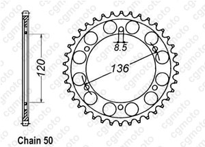 Couronne Rd 500 Lc 84-85