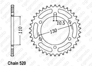 Couronne Zr 550 Zephyr 90-98