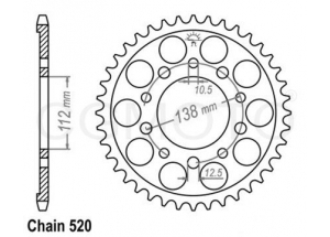 Couronne Honda 700

