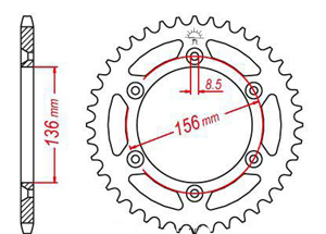 Couronne Acier TT Esjot Ultralight