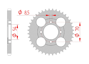 Couronne Acier #428