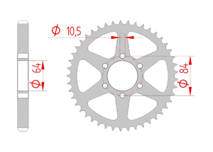 Couronne Acier Pas 530 suzuki