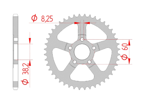 Couronne Acier Pas 420 rieju