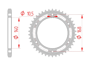 Couronne Acier Pas 525 bmw