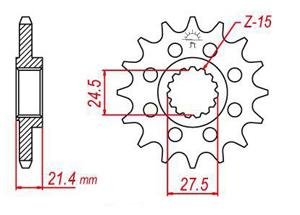 Pignon Esjot Lightweight