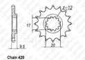 Pignon Ktm 60/65 Sx 98-02