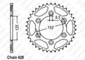 Couronne Honda Xr125 L 03-