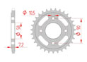 Couronne Acier Pas 520 honda