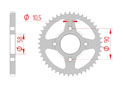 Couronne Acier Pas 428 daelim