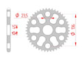 Couronne Acier Pas 428 yamaha