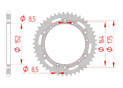 Couronne Acier Pas 520 yamaha