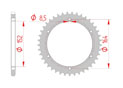 Couronne Acier Pas 520 yamaha