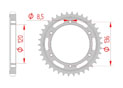 Couronne Acier Pas 530 yamaha