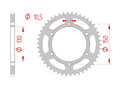 Couronne Acier Pas 520 yamaha