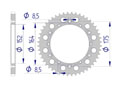 AFAM Couronne Alu #520 YAMAHA