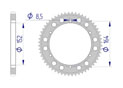 AFAM Couronne Alu #428 SR400/500 92