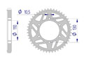 AFAM Couronne Alu #530 YAM R1