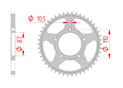 Couronne Acier Pas 520 suzuki