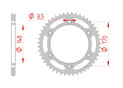 Couronne Acier Pas 520 cagiva