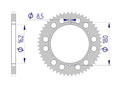 AFAM Couronne Alu #520 SUZUKI PE 250 79 – 82