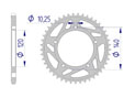 AFAM Couronne Alu #520 SUZUKI