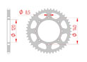 Couronne Acier Pas 520 kawasaki