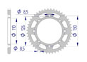 NB Couronne Alu #420 KAWASAKI