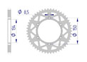 NB Couronne Alu #520 KAWASAKI