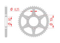 Couronne Acier Pas 520 aprilia