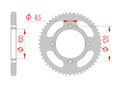 Couronne Acier Pas 428 beta