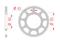 Couronne Acier Pas 420 bultaco