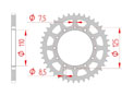 Couronne Acier Pas 520 cagiva