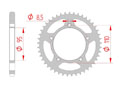 Couronne Acier Pas 428 cagiva