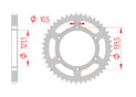 Couronne Acier Pas 525 cagiva