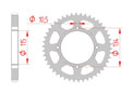 Couronne Acier Pas 530 cagiva