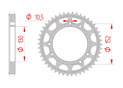 Couronne Acier Pas 530 cagiva