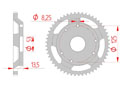 Couronne Acier Pas 420 derbi