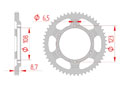 Couronne Acier Pas 420 cagiva