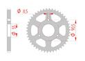 Couronne Acier Pas 428 rieju