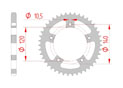 Couronne Acier Pas 525 triumph